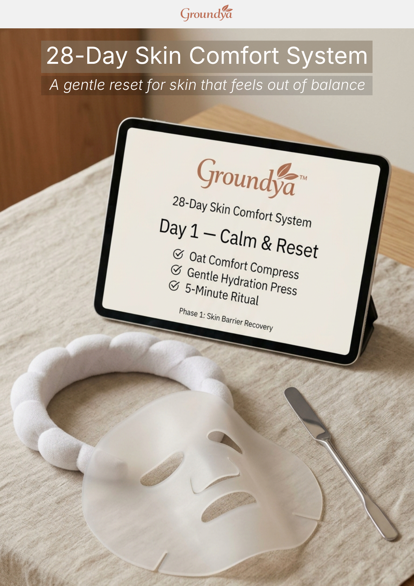 👉 GROUNDYA™ Skin Comfort System (28-Day Reset + Kit Delivered)